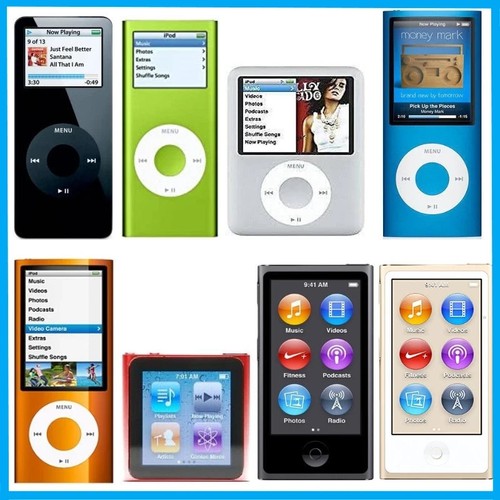 Apple ipod nano - 1°, 3°